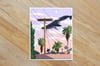 Backyard Whale in Los Angeles, California | 11 x 14" Print