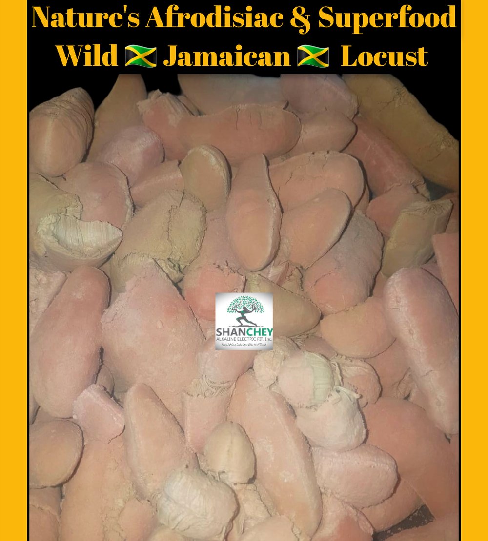 HIGH PROTEIN SUPERFOOD- Jamaican Locust Legume Protein Powder 4 oz.-Eyes-Nerves-Aphrodisiac-Prostate