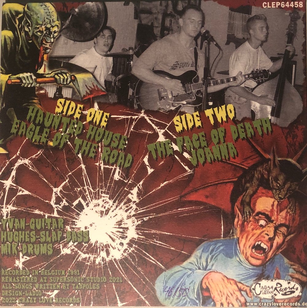 THE TADPOLES - HAUNTED HOUSE (RED, GREEN) EP