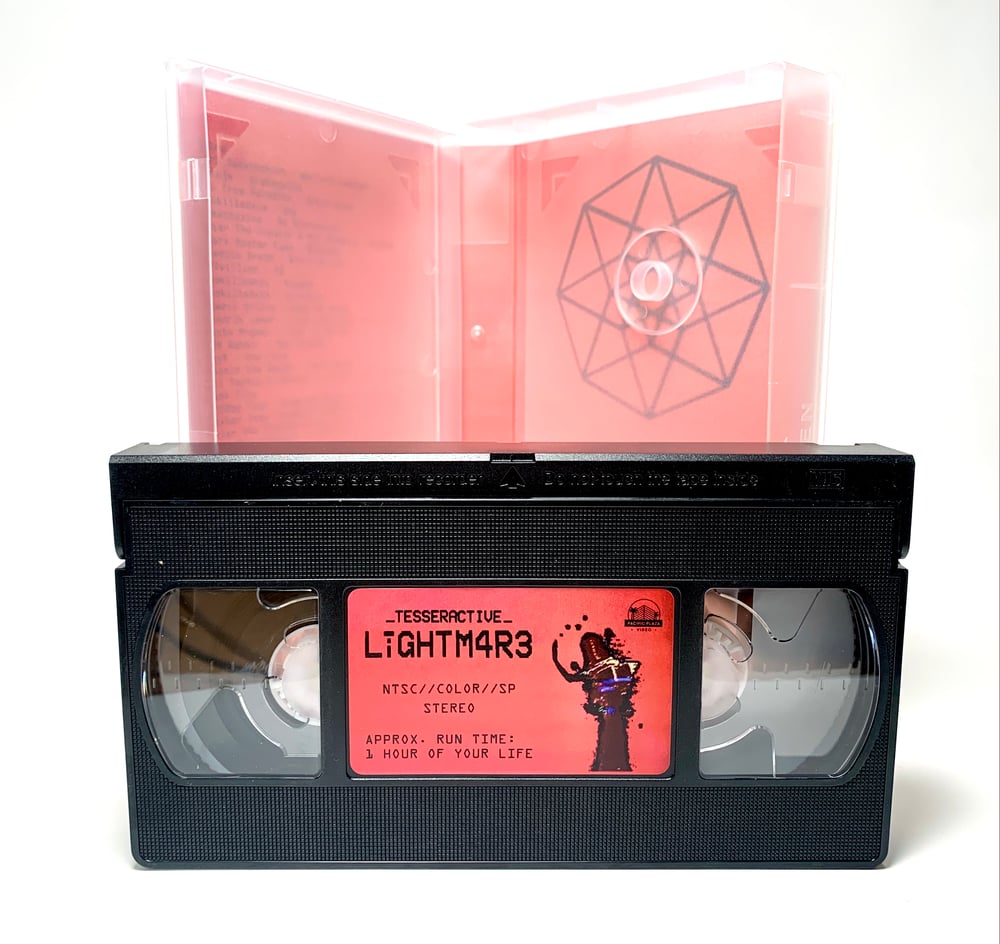 Image of _tesseractive_ - "L1GHTM4R3" VHS