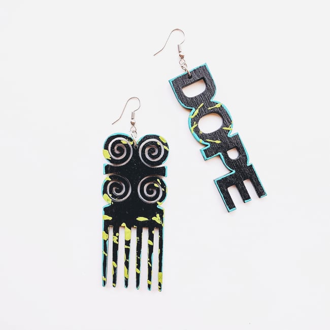 Graffiti Adinkra Mismatch Set