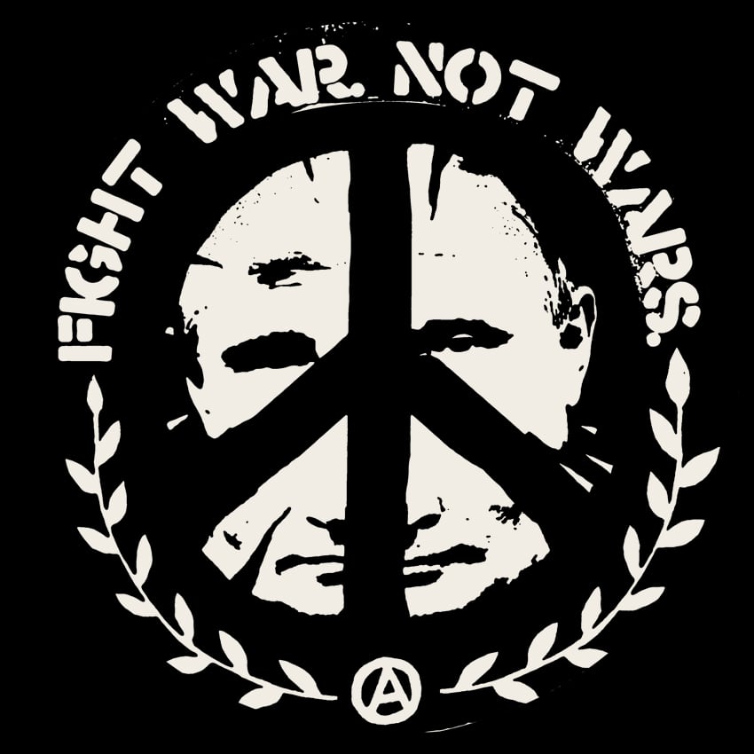 Image of FIGHT WAR NOT WARS