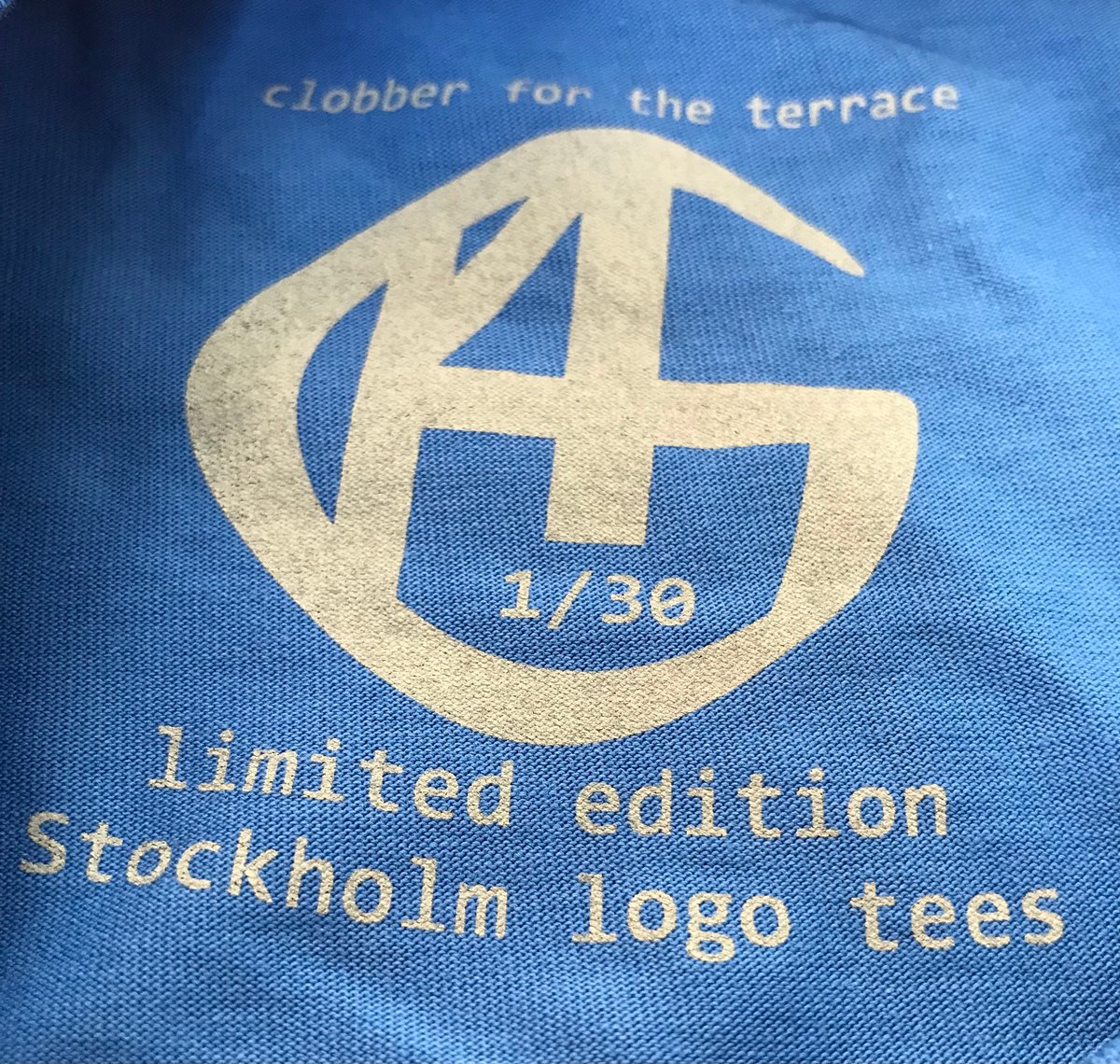 Image of SALE: large logo tees 1/30