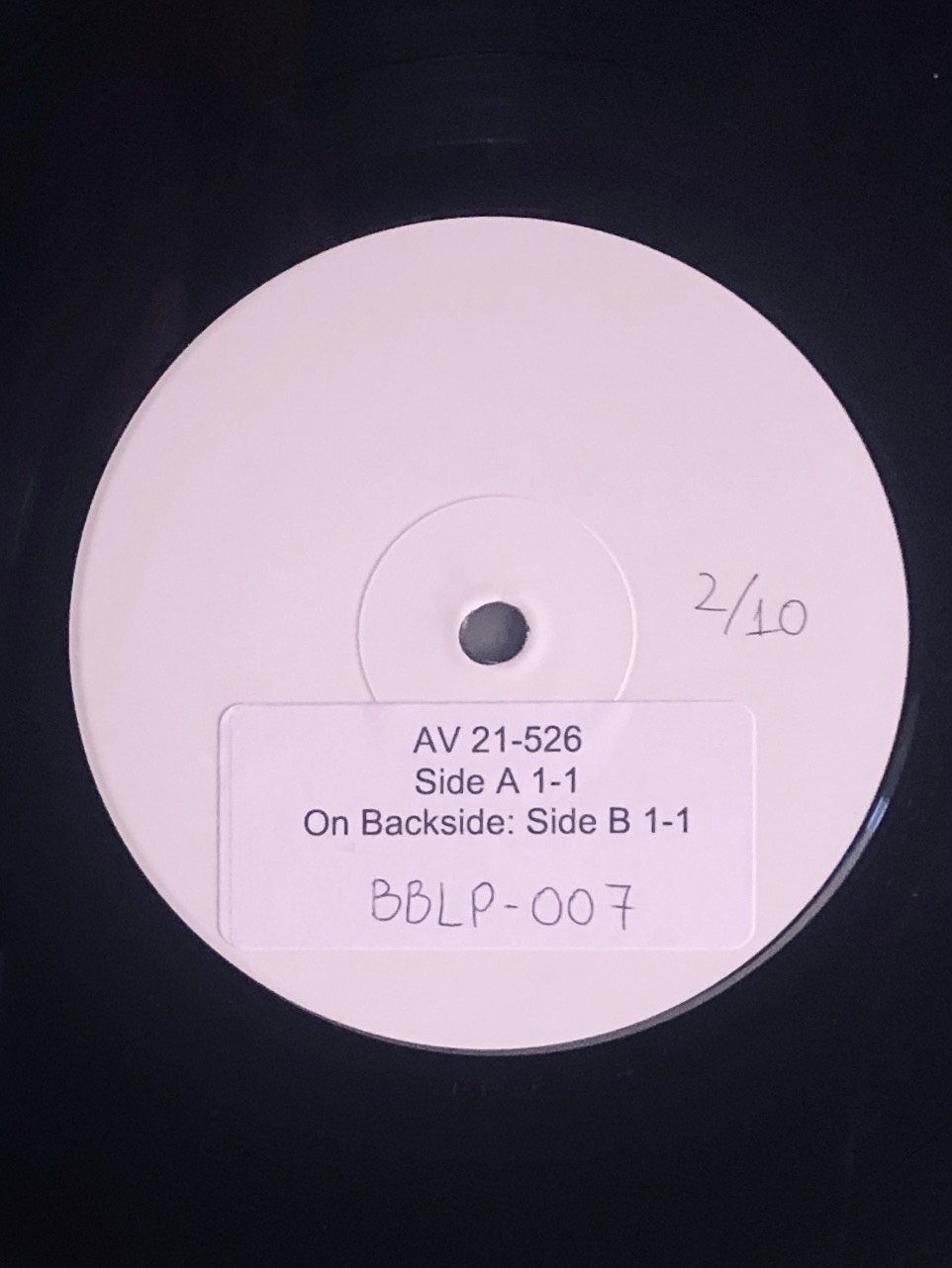 TEX RAILER'S DOOMTOWN (TEST PRESSING) BBLP007