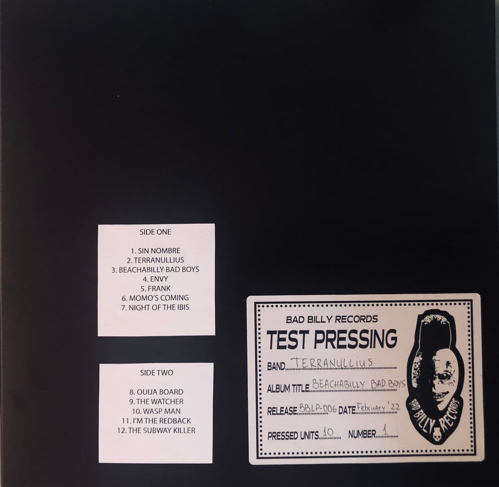 TERRANULLIUS (TEST PRESSING) BBLP006