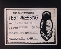 Image 1 of TERRANULLIUS (TEST PRESSING) BBLP006