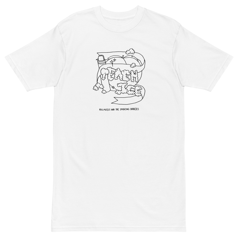 PEACH ICE OUTLINE T-SHIRT (PRE-ORDER)