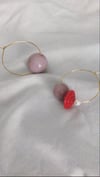 SMALL!! PINK RED PEARL