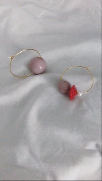 Image 2 of SMALL!! PINK RED PEARL