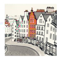 Victoria Street square screen print