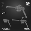 HDM 1/100 Pistol Set [WA-04]