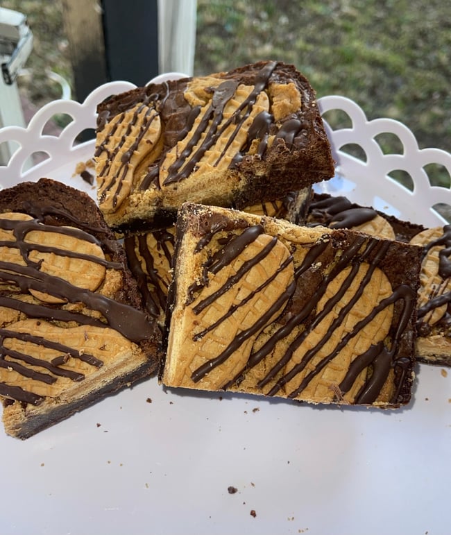  Nutter Butter Cookie Brownie