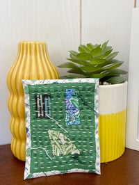 Image 4 of Scraps No. 8 - Tiny Handsewn Art Quilt 