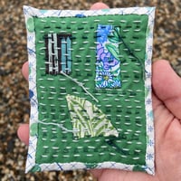 Image 2 of Scraps No. 8 - Tiny Handsewn Art Quilt 