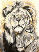 The Protector Canvas Print