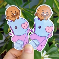 Image 2 of Mang & Shooky Models Vinyl Sticker