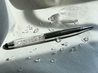 Clear Quartz Filled Pen/Stylus