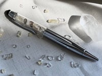 Clear Quartz & Citrine Mix Pen/Stylus