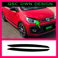 Image 1 of X2 VW Up! Eye brow sticker decals 