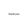 thank you