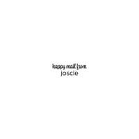 Image 1 of happy mail from narrow cursive