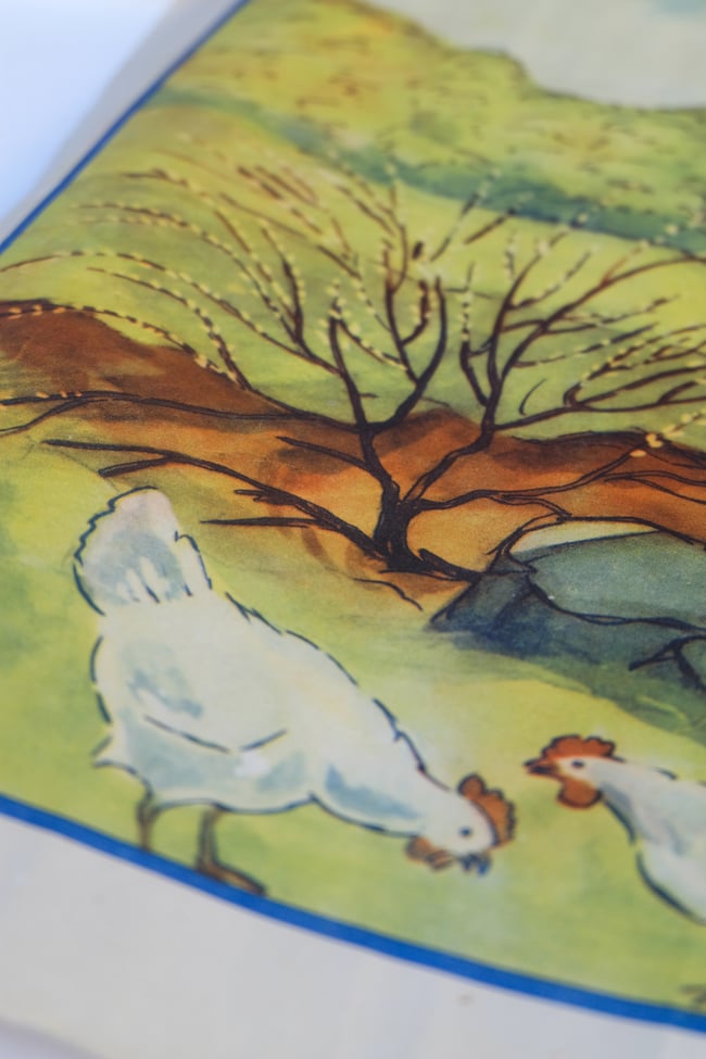 Vintage Print of South Sweden