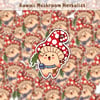 Kawaii Mushroom Herbalist Sticker