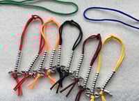 Image 5 of Mala Counters • Bell & Dorje Style #2 • Small 4mm • 925 Sterling Silver