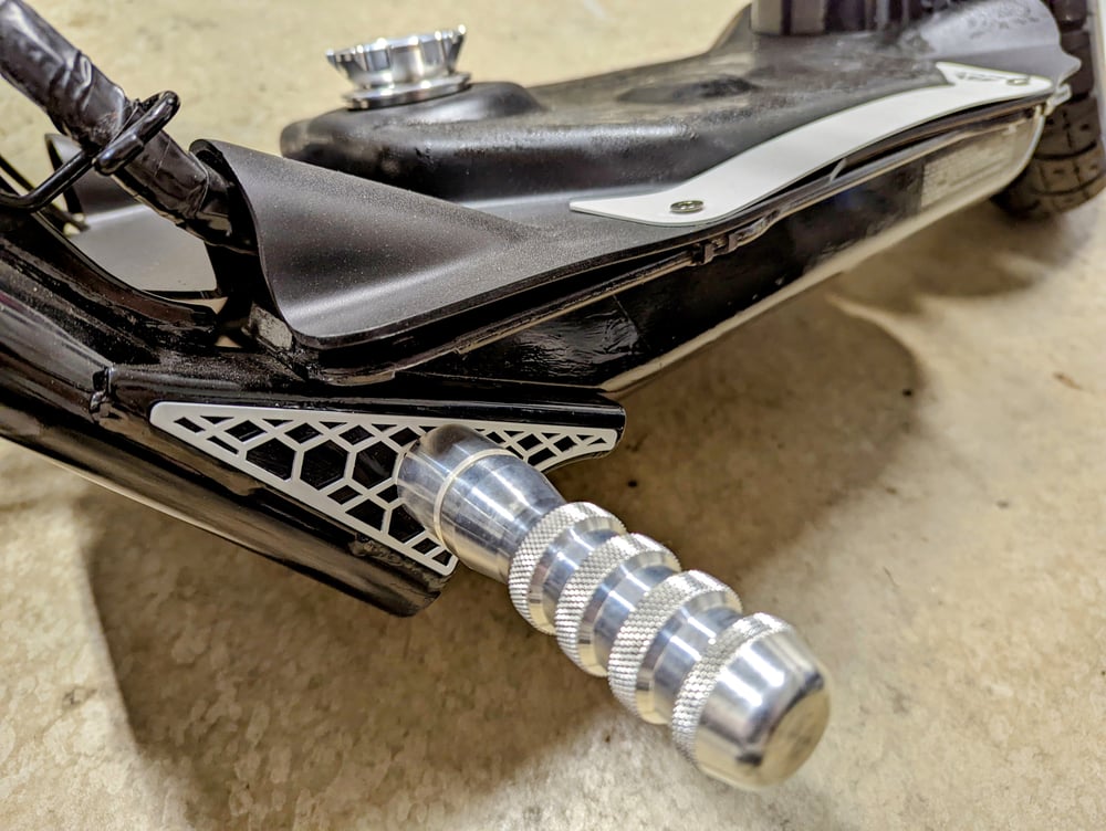 Honda Ruckus Rear Frame Beauty Plates - 2 Options