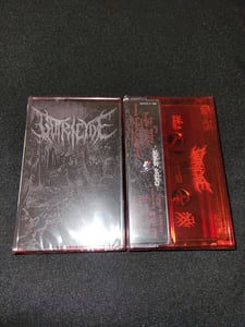 Image of  Gutricyde  Cassette / 40 clear w/grey liner (an Ossuary Industries exclusive)).