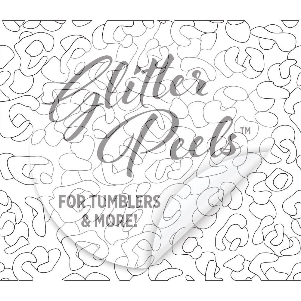 Leopard Print GlitterPeel