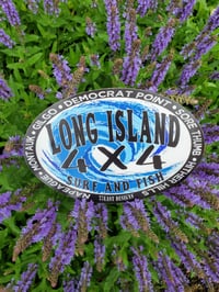 Image 3 of Long Island 4x4 Fish And Surf Decal 