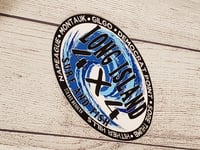 Image 4 of Long Island 4x4 Fish And Surf Decal 