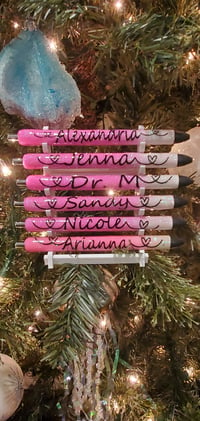 Image 3 of Custom Personalized Glitter Ink Joy Gel Pens