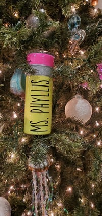 Image 1 of 20oz Skinny Glitter Pencil Tumbler