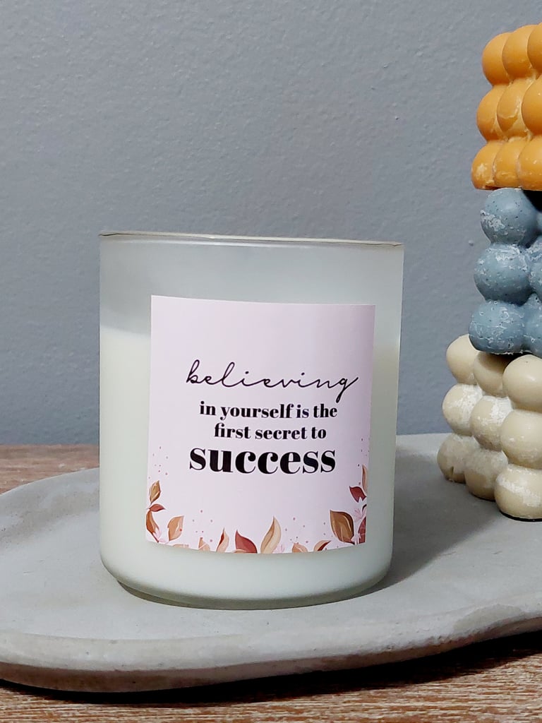 Frosted Candle