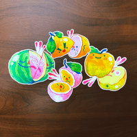 Image 1 of Fruit Feels Sticker