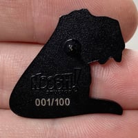 Image 2 of Tiny T-Rex Enamel Pin