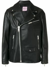 Image 1 of PALM ANGEL CONTEMPORARY PERFECTO BLACK BIKER JACKET 
