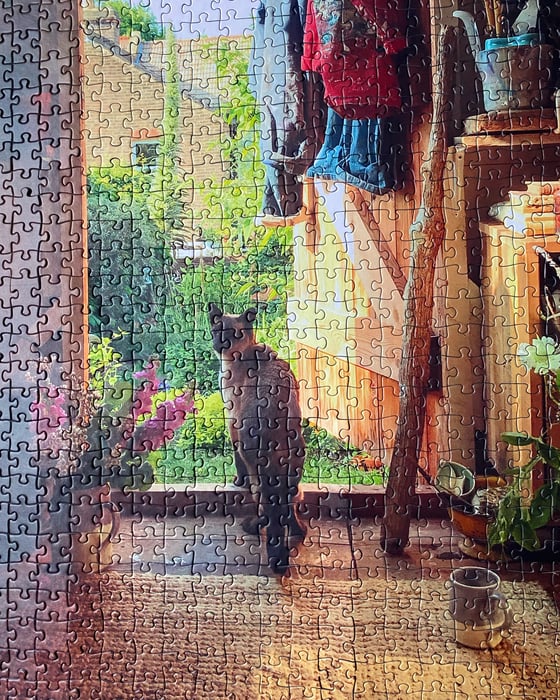 Image of 'Cheeks and The Shed' - 1000 Piece Limited Edition Jigsaw Puzzle