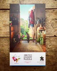 Image 3 of 'Cheeks and The Shed' - 1000 Piece Limited Edition Jigsaw Puzzle