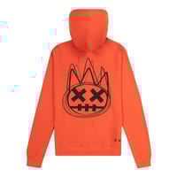 Image 1 of CULT OF INDIVIDUALITY LIGHTWEIGHT FRENCH TERRY ZIP HOODIE (CARROT) ORANGE