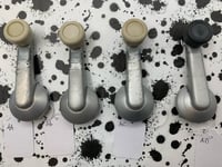 Image 1 of Used Nissan Pao window winder, ivory and black