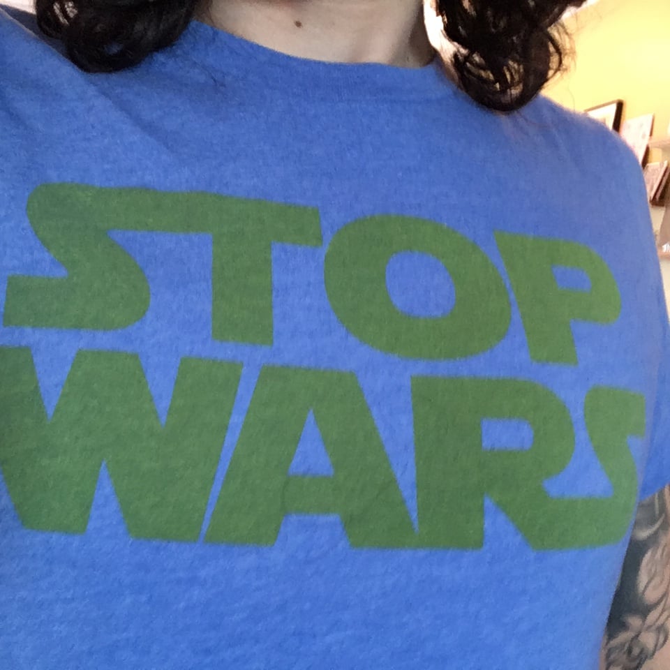 STOP WARS (on Earth!)
