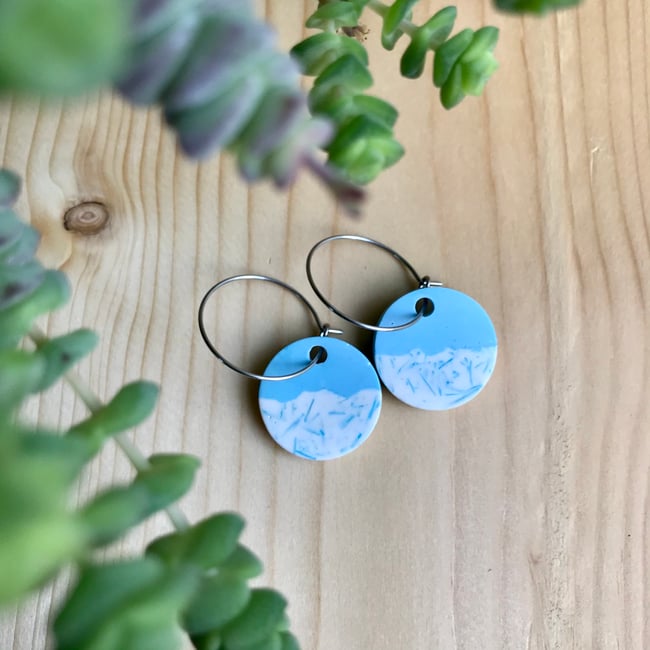 Where the Sky Meets the Sea Hoops