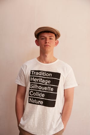 Image of Workhouse Summer Old White T-shirt - Logo 