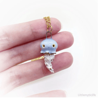 Image 1 of Jellyfish ceramic necklace