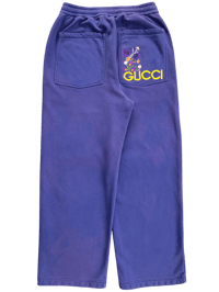 Image 1 of '22 Gucci "Lovelight" Embroidered Sweatpants - 30