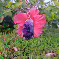 Image 3 of Amethyst Geode Necklace