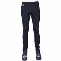 Image 1 of CULT OF INDIVIDUALITY PUNK SUPER SKINNY STRETCH JEANS (BLACK) 